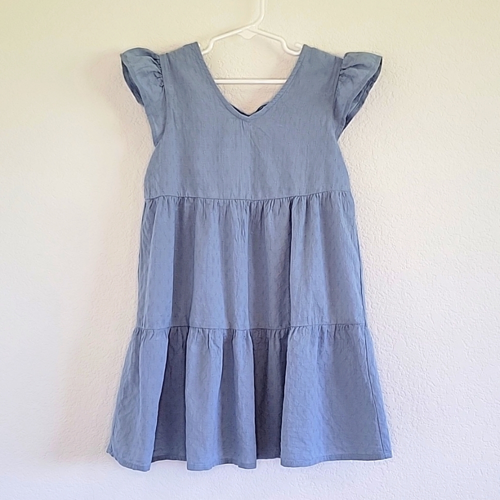 Carter's Cotton Blue Dress - Size 6/6X